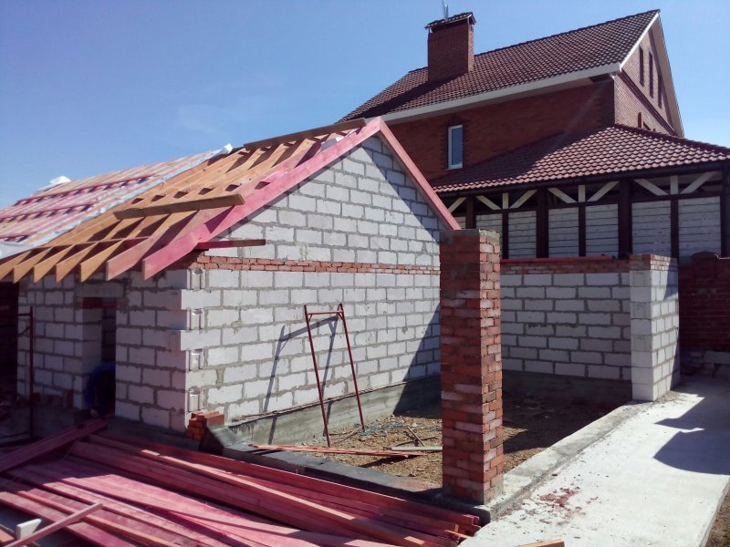 Постройка гаража с нуля