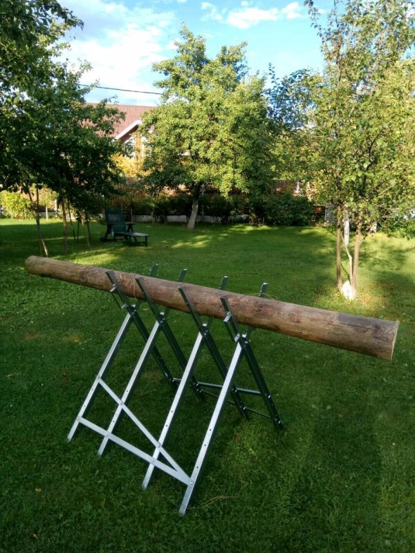 Козлы для распилки бревен