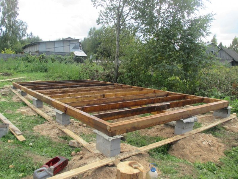Сарайчик из бруса
