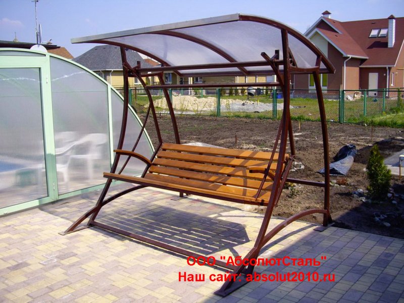 Металлические качели