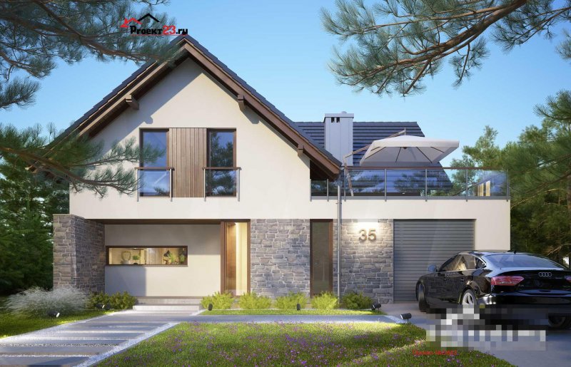 Каркасный дуплекс 160 м2