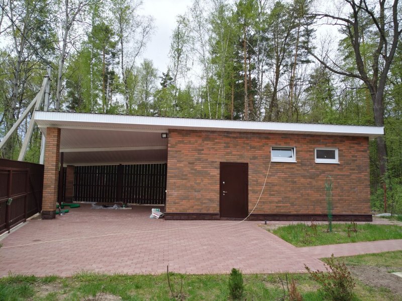 Мансарда с плоской крышей