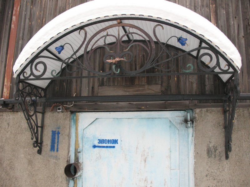 Навес из металла