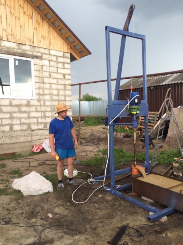Летний водопровод скважина