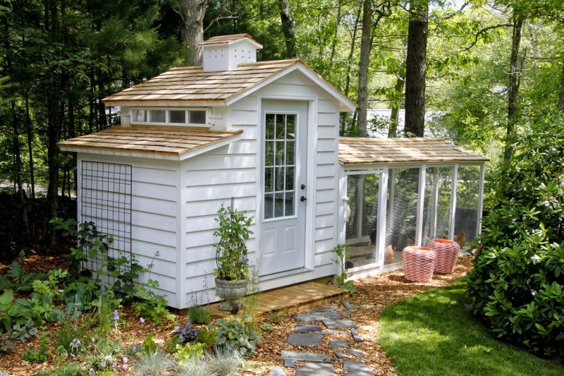Мини курятник на 10 кур несушек