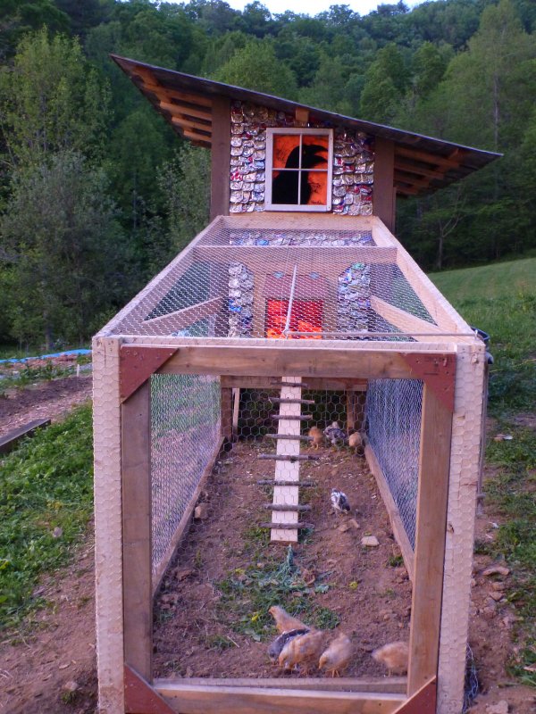 Курятник современный красивый