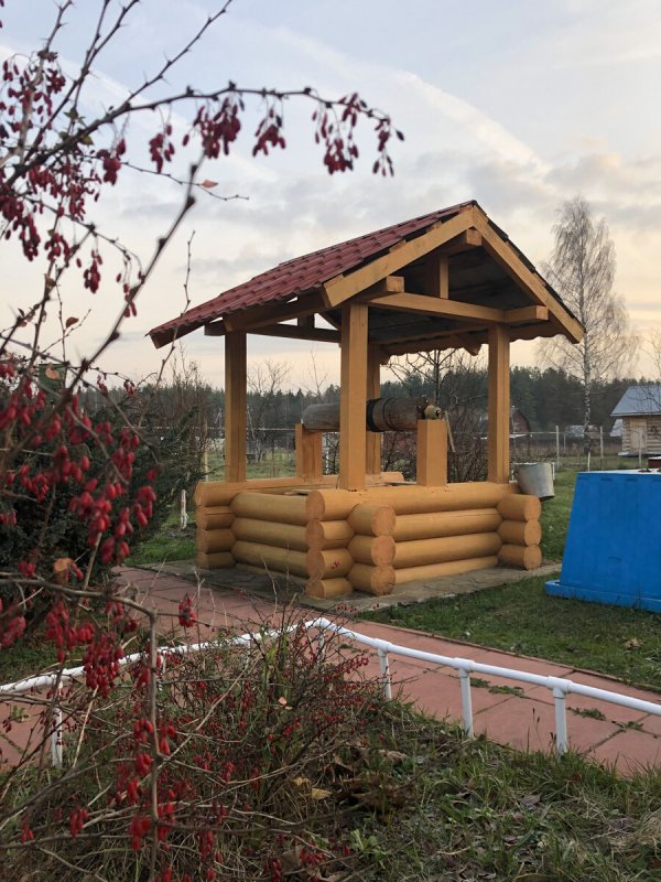 Благоустройство колодца