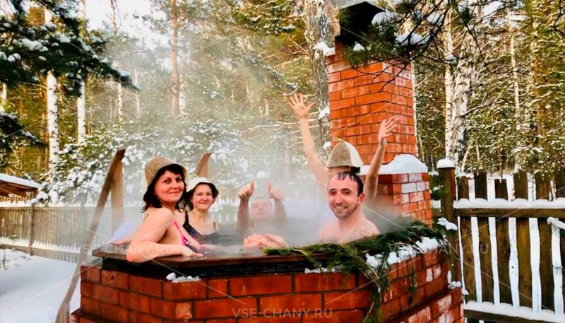 Джакузи на дровах