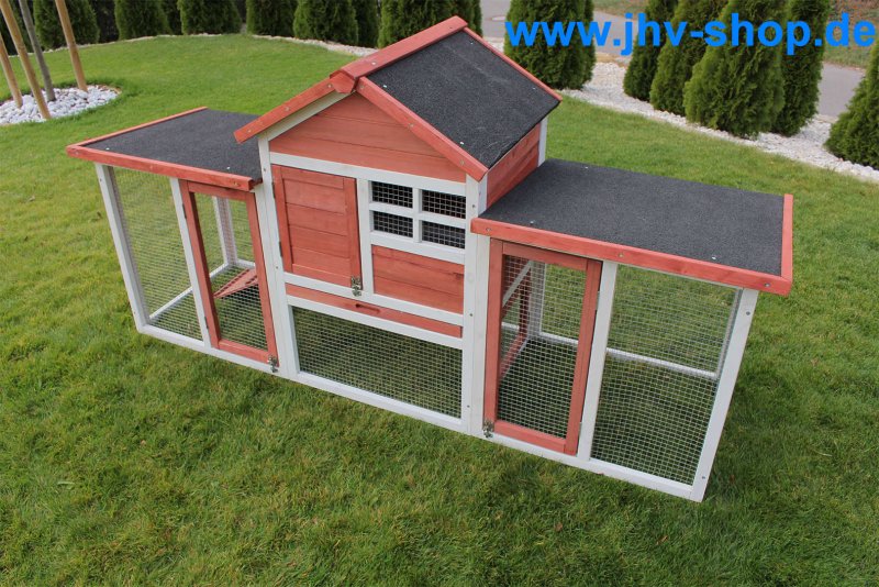 Chicken Coop with Flowers