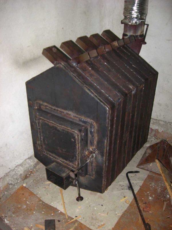 Буржуйка с 426 трубы