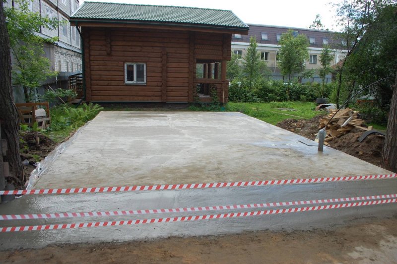 Плита под гараж 6х9