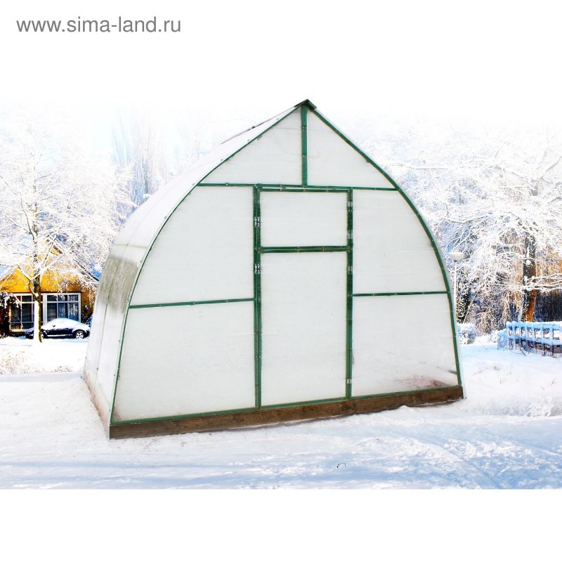 Теплица каркас 6*3*2,1м. 20*20 Труба 2д2ф
