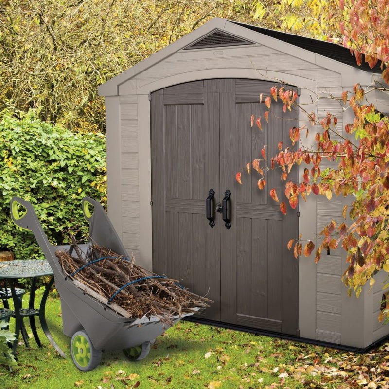 Сарай пластиковый для дачи Factor 8x6 Keter