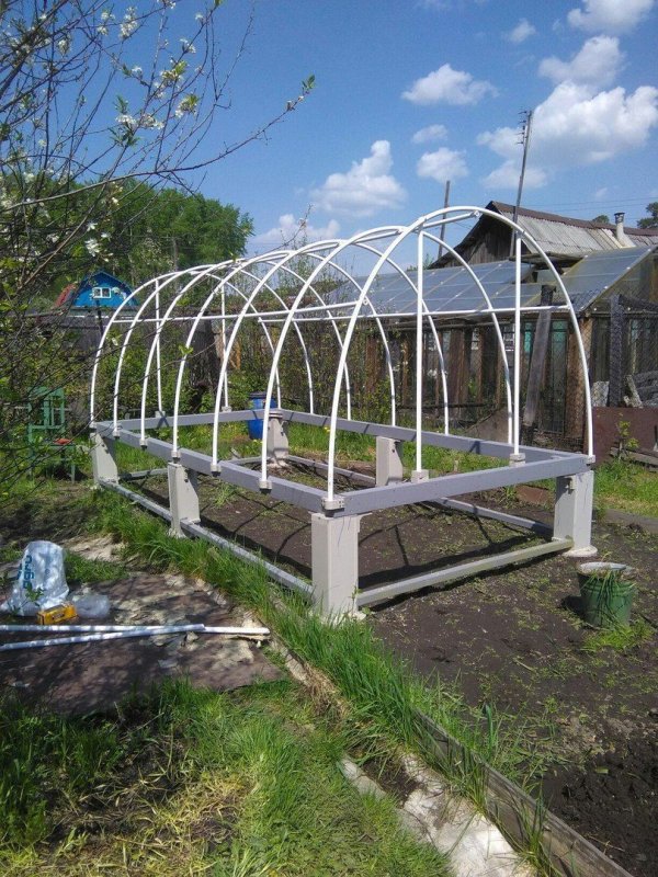 Парник из труб полипропилена