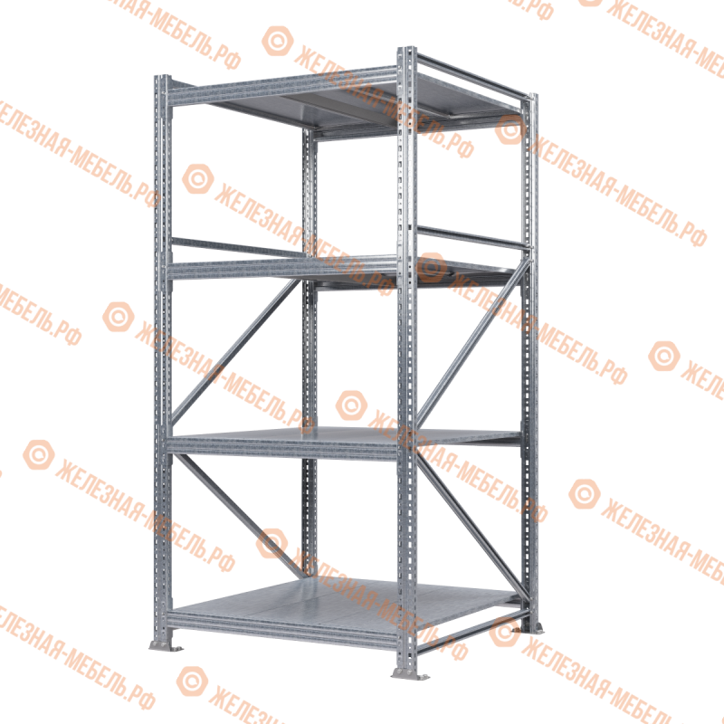Стеллаж MS Pro 2000х4700х600