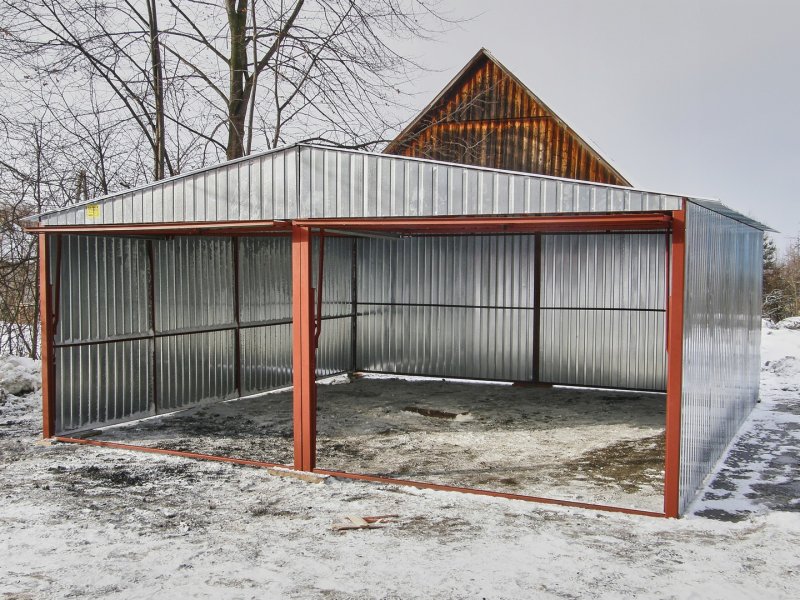 Гараж из ЛСТК 6x10