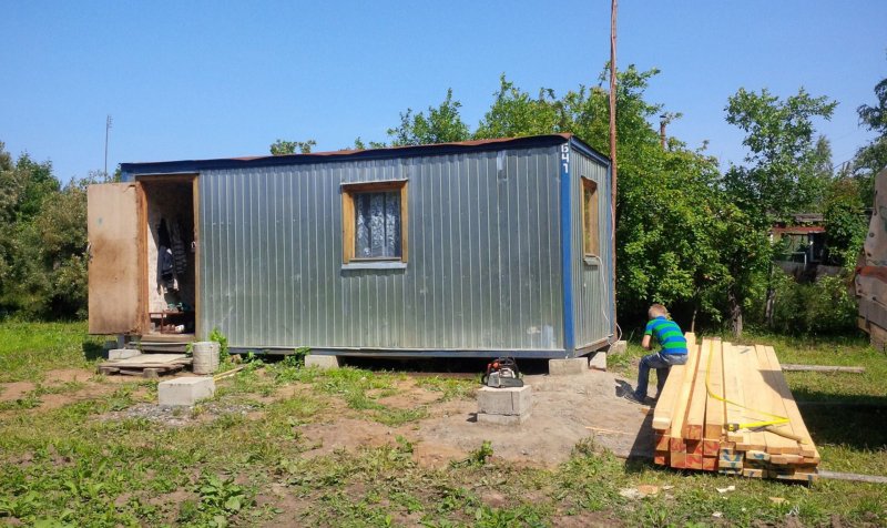 Вагончик для дачи