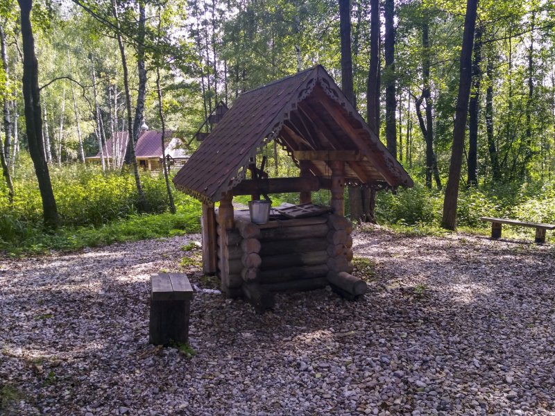 Колодец зимой