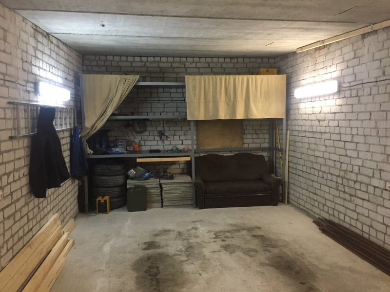 Гараж внутри