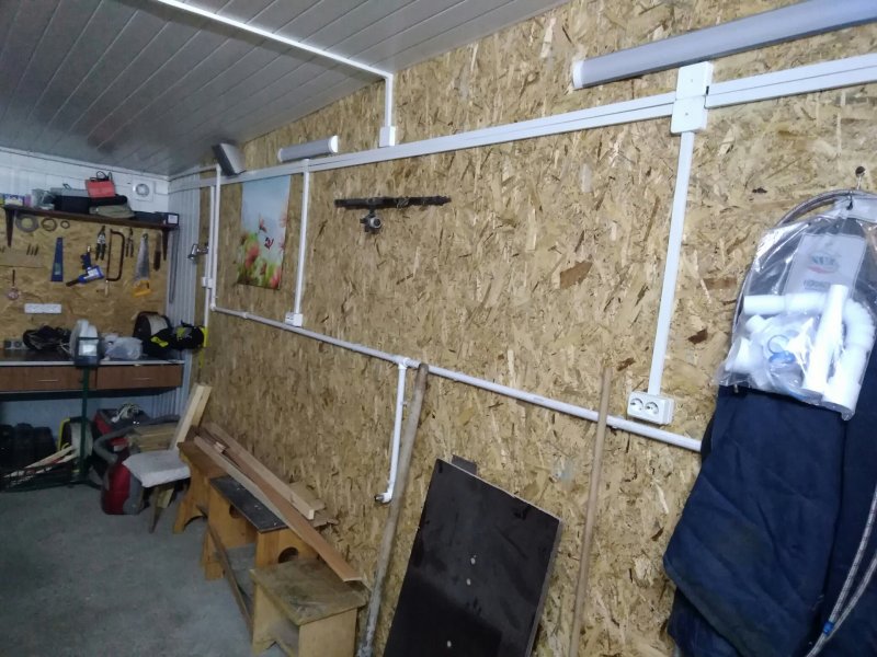 OSB для обшивки гаража изнутри