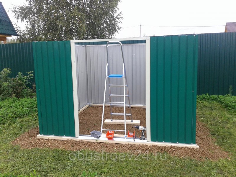 Сарай металлический Greenstorage Арчер