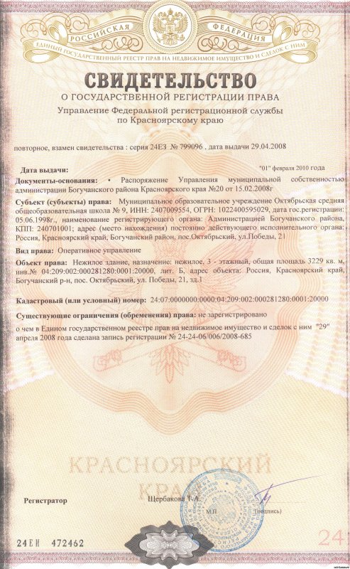 Документ о приватизации квартиры как выглядит