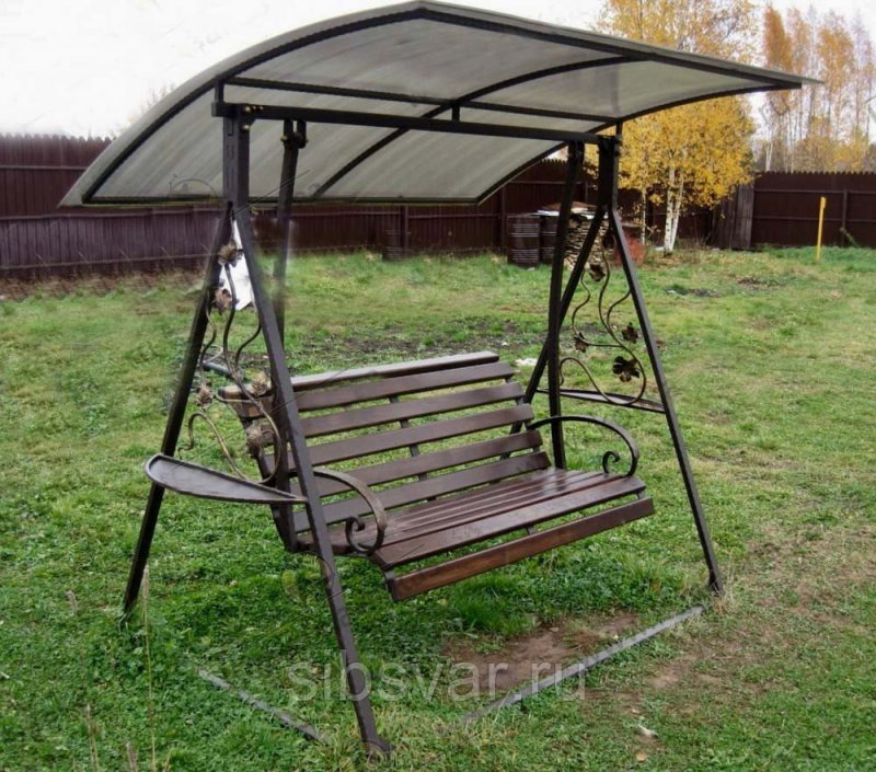 Металлические качели
