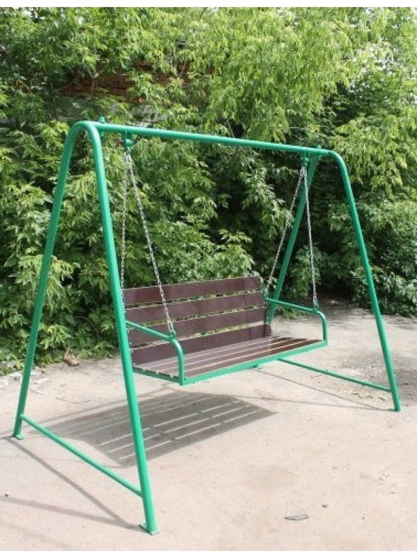 Качели из металла