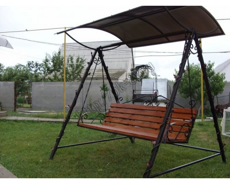 Металлические качели