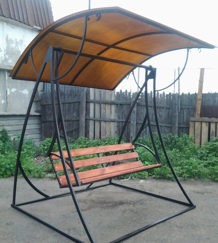 Металлические качели