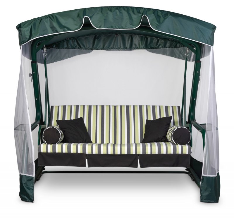 Tent с москитной сеткой для садовых качелей