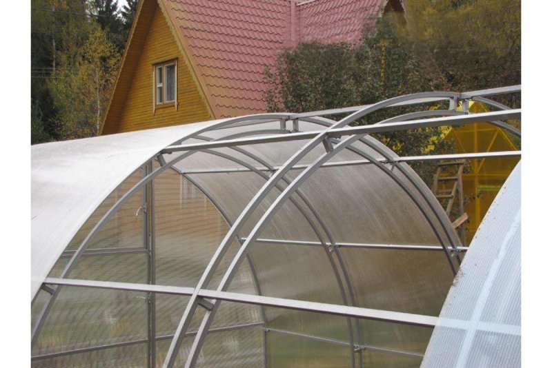 Каркас теплицы Кремлевская Люкс 3х4x2,1 м 3 дуги