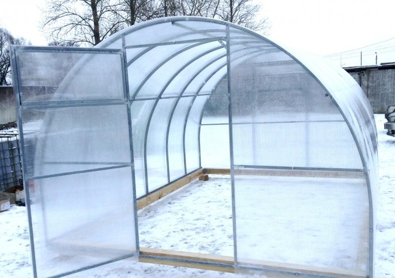 Теплица поликарбонат 3х6 Нижний