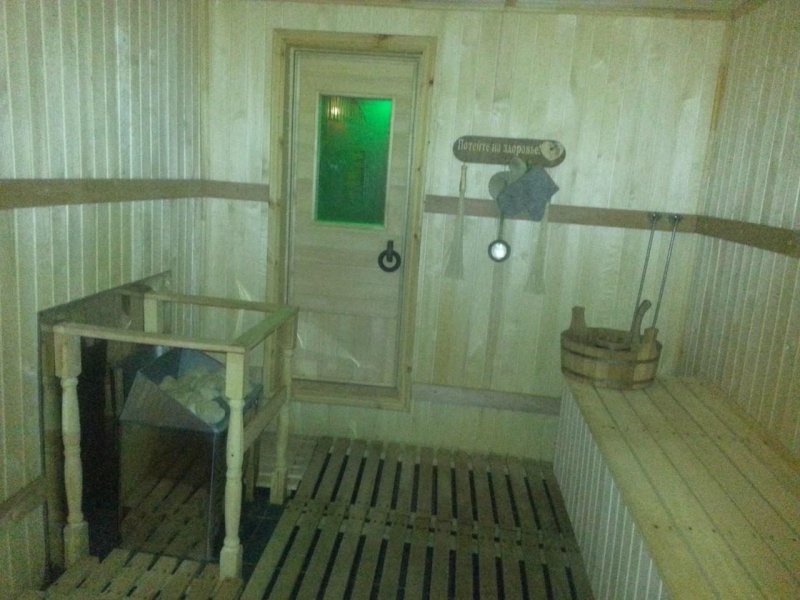 Сауна в гараже