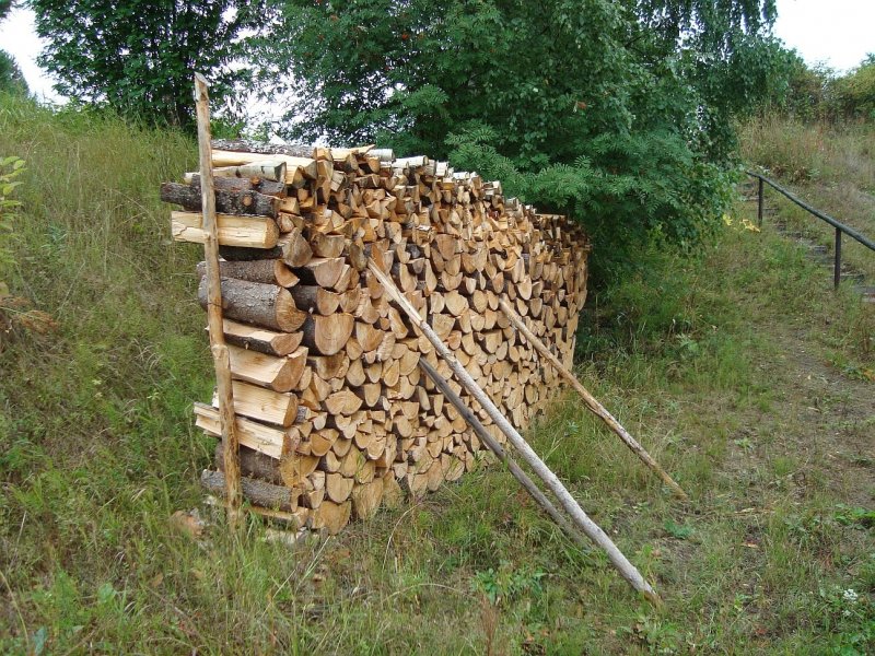 Как на даче сложить дрова (68 фото)