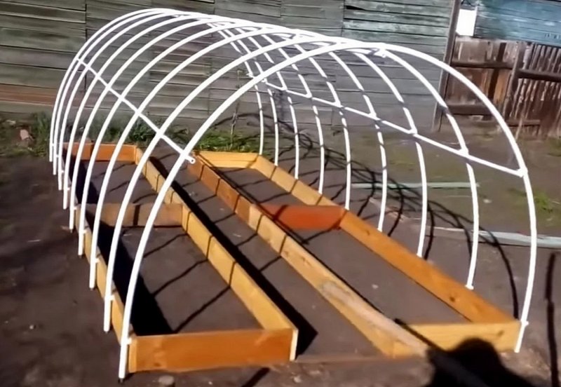 Парник из пластиковых труб