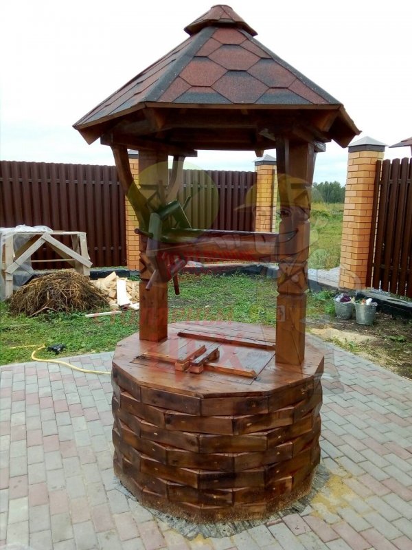 Хозяйственный домик для скважины