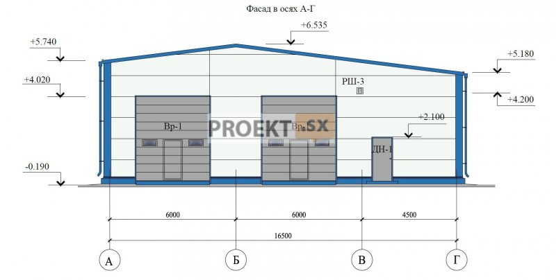 Типовой проект мойки самообслуживания на 2 поста