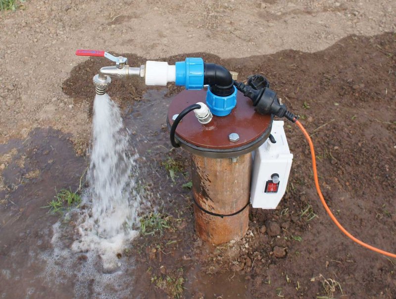 Колодец для водопровода