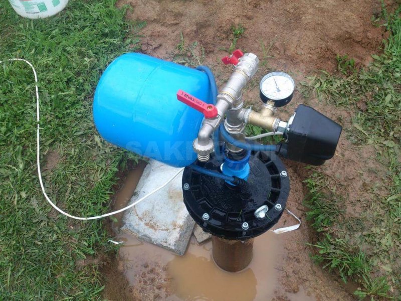Летнее обустройство скважины на воду