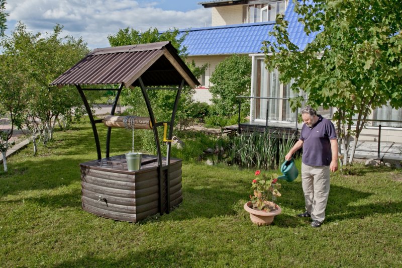 Благоустройство колодца
