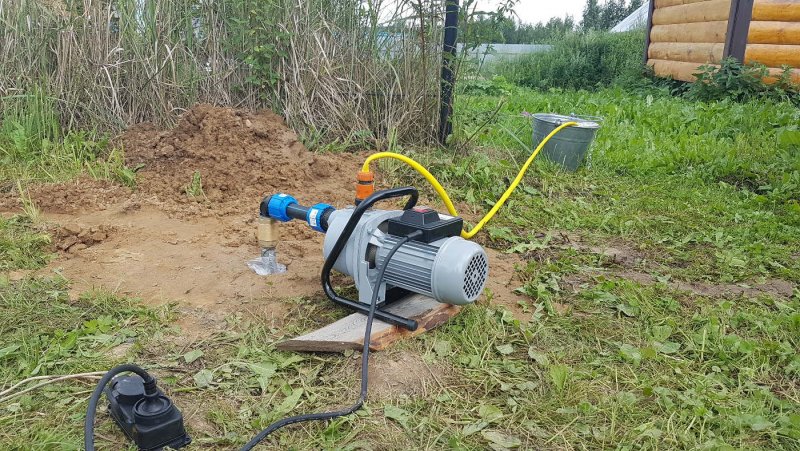 Обустройство Абиссинской скважины на воду