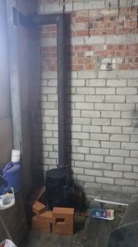 Буржуйка в гараж драйв 2