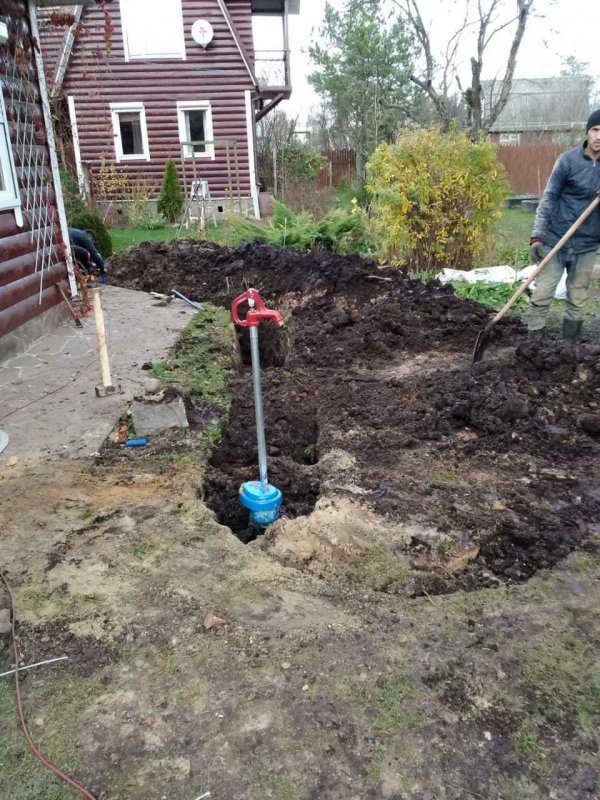 Обустройство скважины для воды на даче