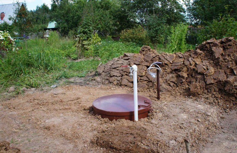 Благоустройство скважины на даче
