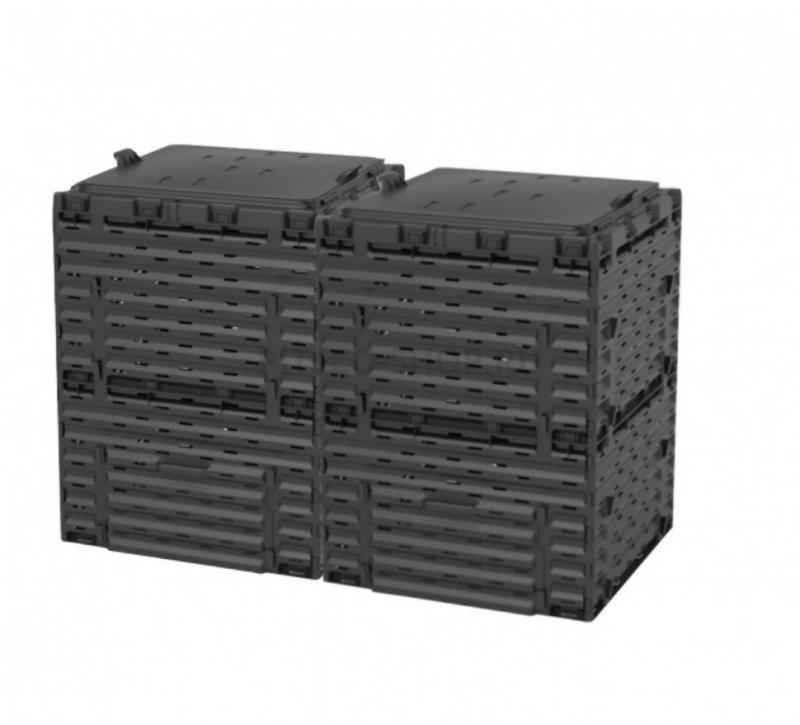 Компостер Piteco k1130 (300 л) черный