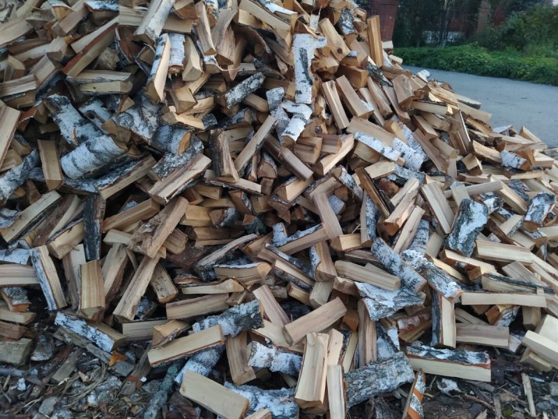 Дрова из старой ольхи
