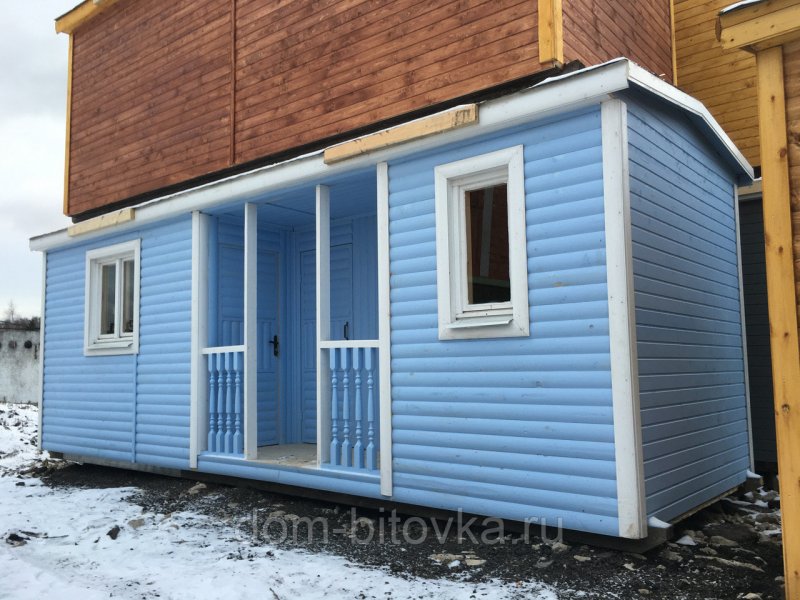 Бытовка распашонка 7х2.3м