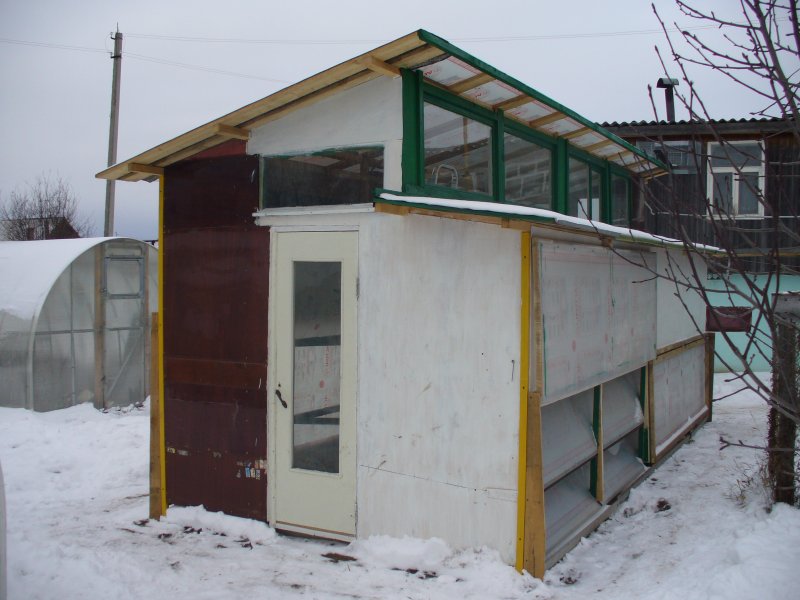 Мини шеды для кроликов