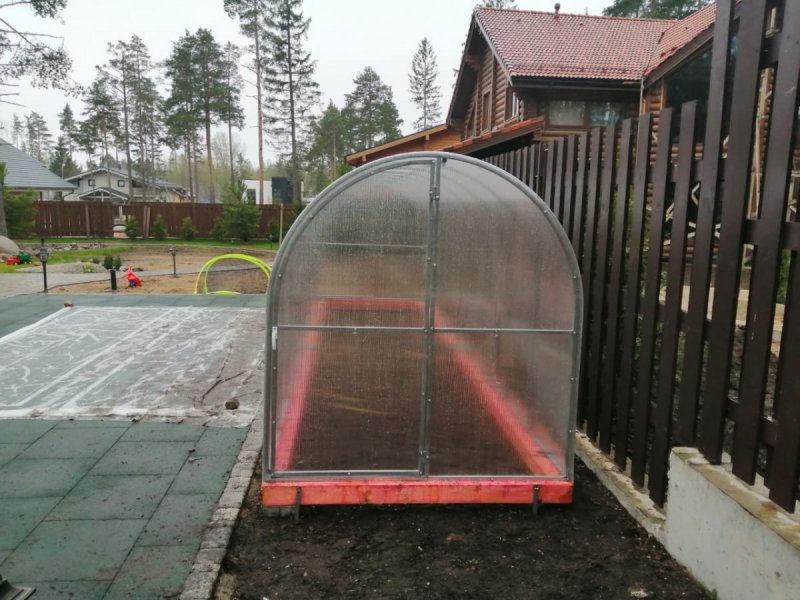 Теплица агроном оц 8м